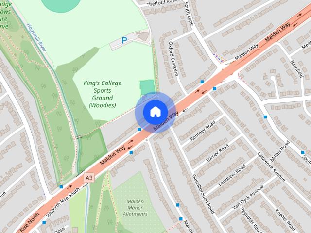 Room for rent in Old Malden, Greater London