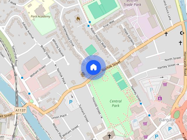 Room for rent in Bargate, Boston
