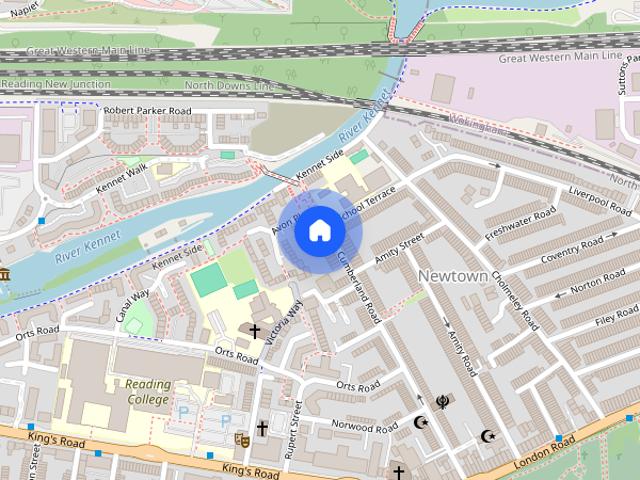 Room for rent in Newtown, Reading
