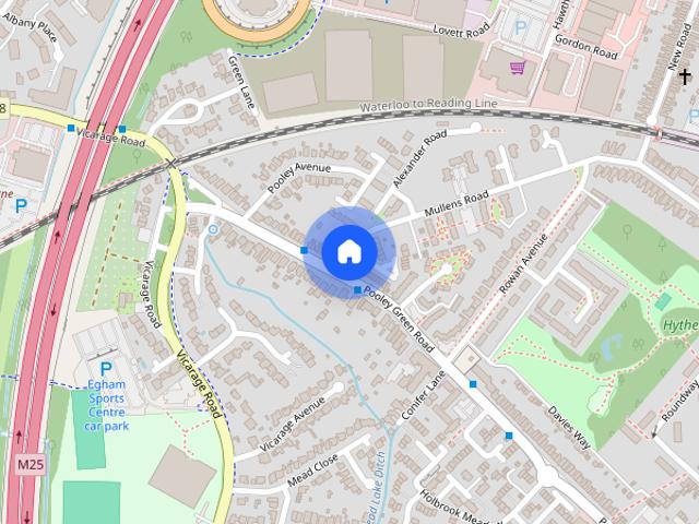 Room for rent in Pooley Green, Row Town