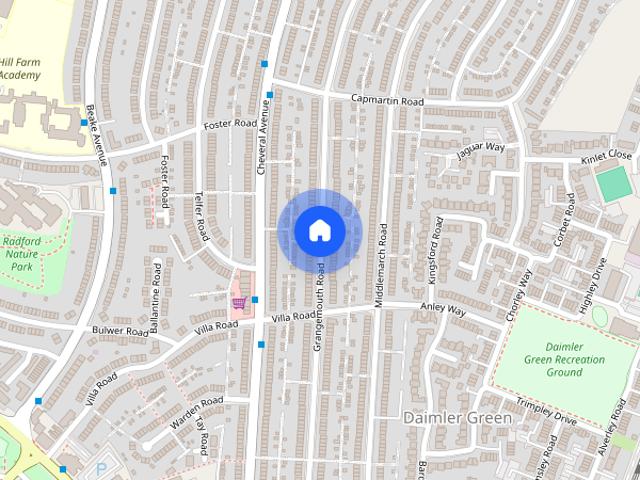 Room for rent in Daimler Green, Coventry