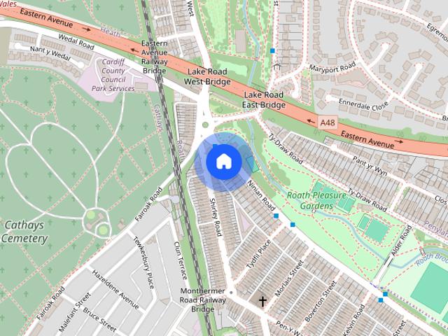 House for rent in Plasnewydd, Cardiff