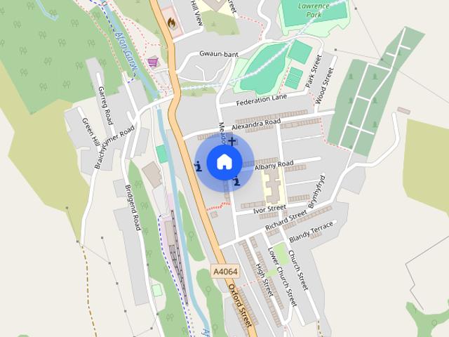 House for rent in Pontycymer, Wales