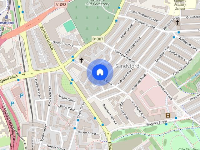 House for rent in Sandyford, Newcastle upon Tyne