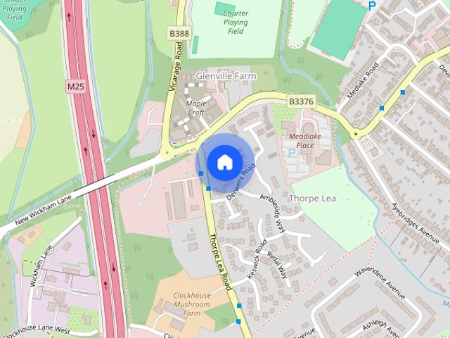 House for rent in Pooley Green, Row Town