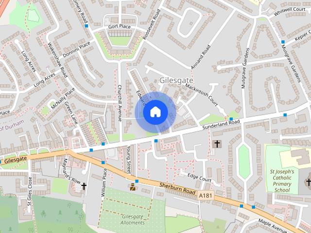 House for rent in Gilesgate, Durham