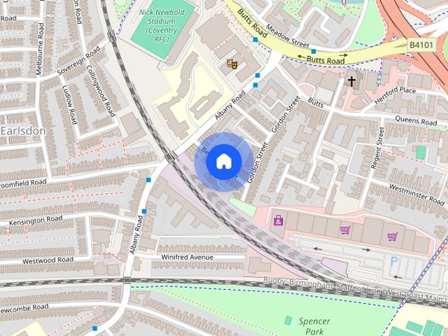 House for rent in Spon End, West Midlands