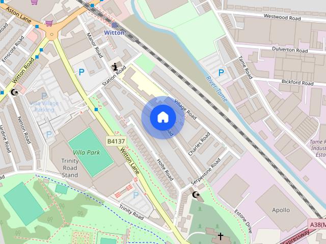 Room for rent in Nechells, Isle Of Man