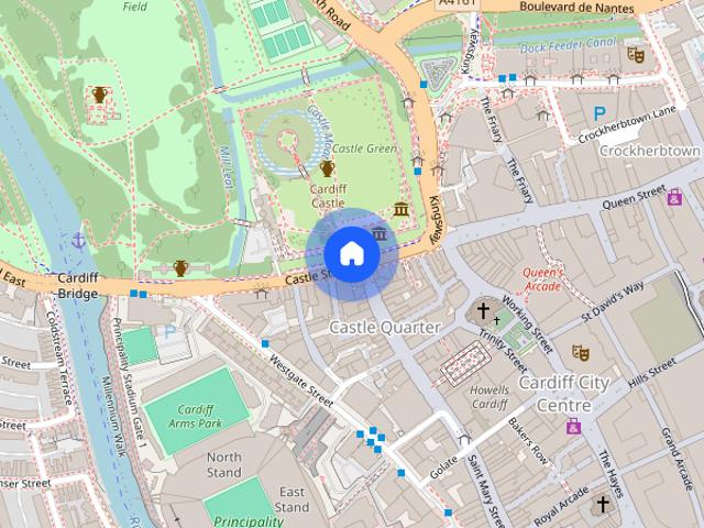 Room for rent in Castle Quarter, Falcon Lodge