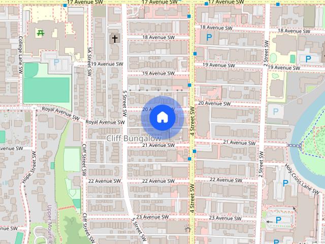 Apartment for rent in Fourth Street BRZ, Calgary