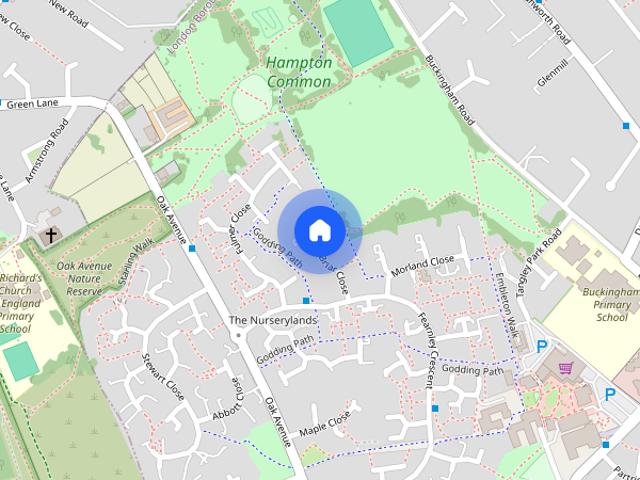 House for rent in Hampton, Greater London