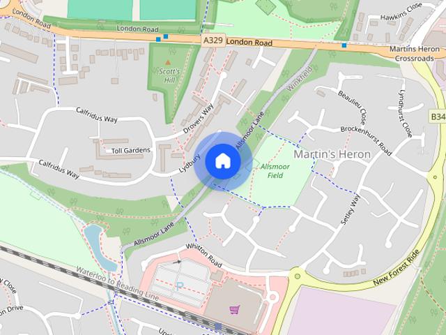 Apartment for rent in Martin's Heron, Winkfield