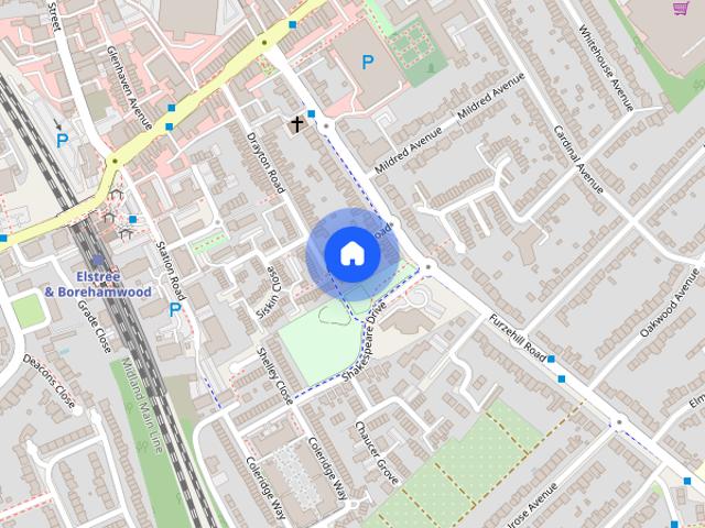 Apartment for rent in Elstree and Borehamwood, Borehamwood