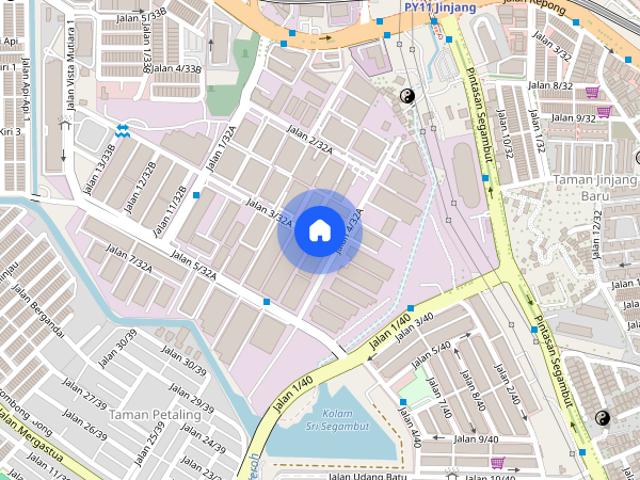 Apartment for rent in Kepong, Kuala Lumpur