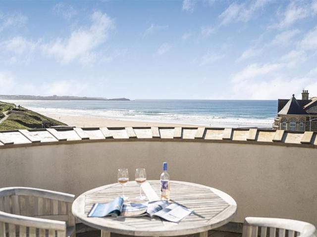 Flat for sale in Tregurrian, Newquay