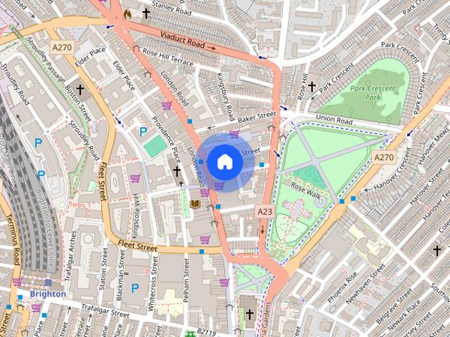 Apartment for rent in Round Hill, Brighton & Hove