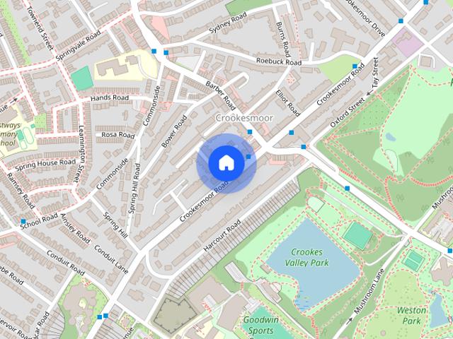Apartment for rent in Broomhill, Crookesmoor