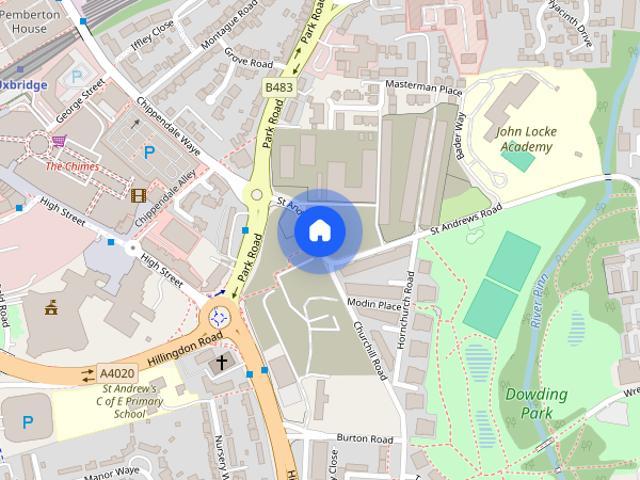 Apartment for rent in Hillingdon, Cat Hill