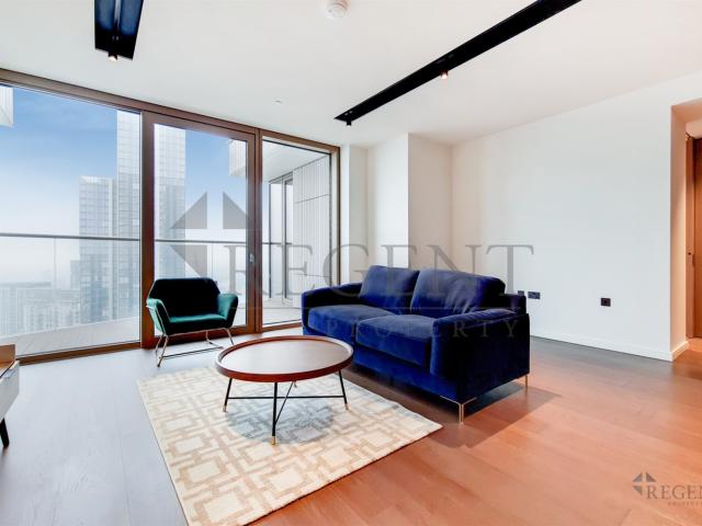 Apartment for rent in Wood Wharf, Greater London