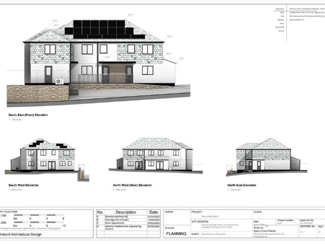 Land for sale in Lamellion, Cornwall