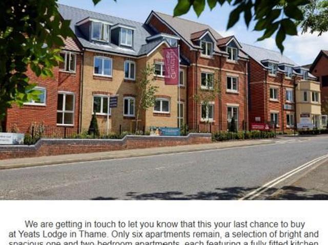 Flat for sale in Berrick Salome, Oxfordshire