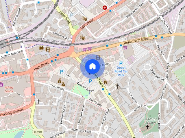Apartment for rent in Woodcote, Epsom