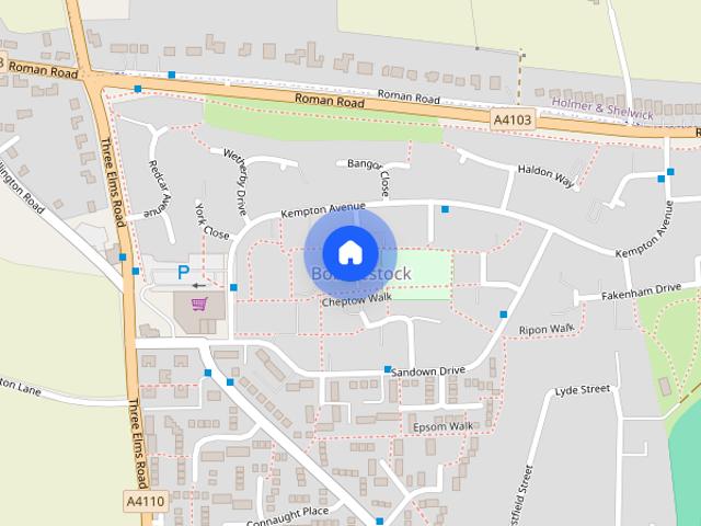 House for rent in Bobblestock, Lower Bullingham