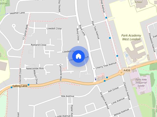 House for rent in Yiewsley, Greater London