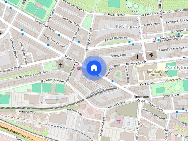 Apartment for rent in Cranstonhill, Scotland