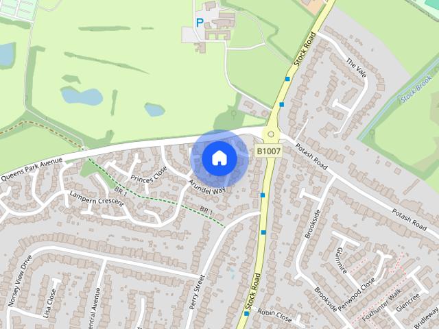 Townhouse for rent in Queens Park, Billericay