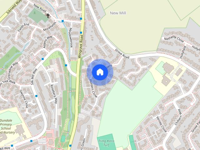 Townhouse for rent in New Mill, Pouchen End