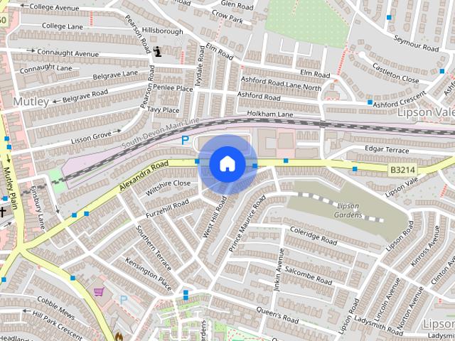 Townhouse for rent in Lipson Vale, Mount Wise