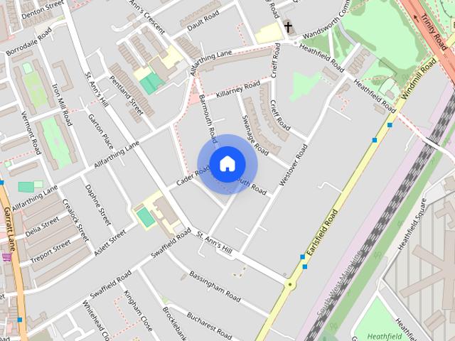 Townhouse for rent in London Borough of Wandsworth, Greater London