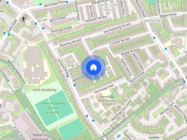 Townhouse for rent in Leith Links, Leith