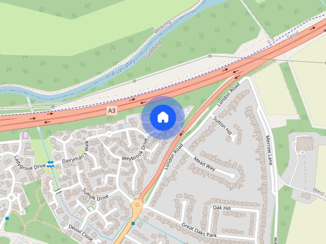 Townhouse for rent in Westborough, Surrey