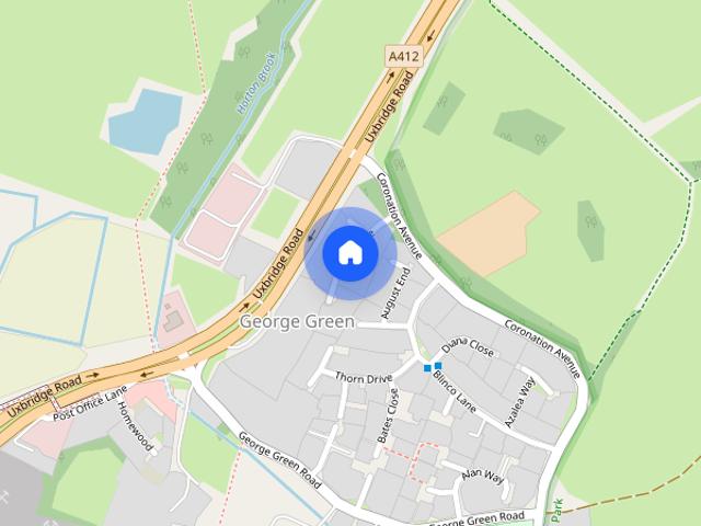 Townhouse for rent in Wexham, George Green