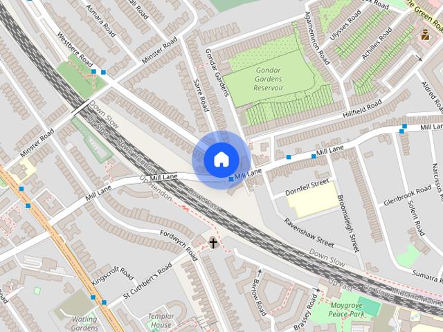 Townhouse for rent in Kilburn, Greater London