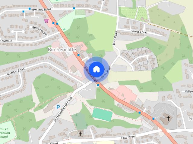 Townhouse for rent in Lindley, West Yorkshire