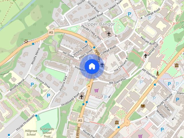 Townhouse for rent in Upper Bangor, Bangor