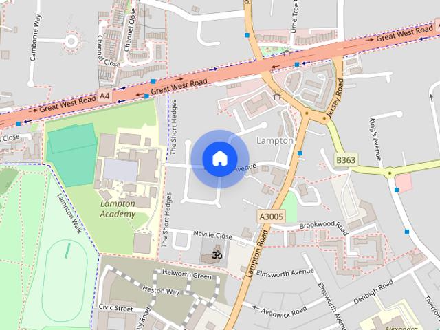 Townhouse for rent in London Borough of Hounslow, Heston