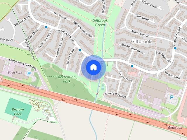Townhouse for rent in Attenborough, East Midlands