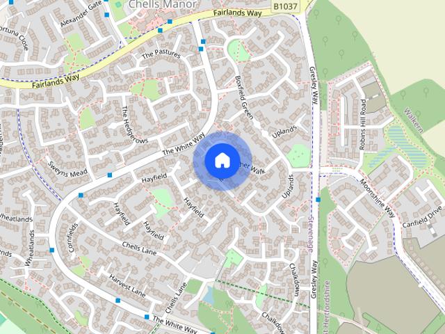 Townhouse for rent in Chells Manor, Shephall