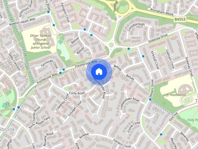 Townhouse for rent in Freshbrook, Swindon