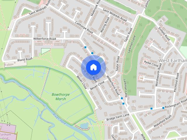 Townhouse for rent in West Earlham, East Bank