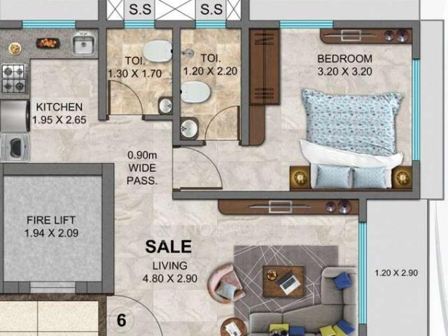 Flat for rent in Byculla East, Mumbai City District