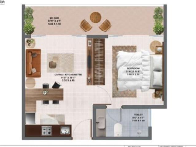 Flat for sale in Morjim, Goa