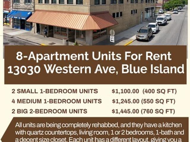 Apartment for rent in Blue Island