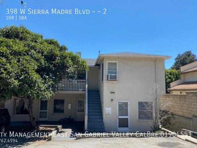 Apartment for rent in Sierra Madre, California