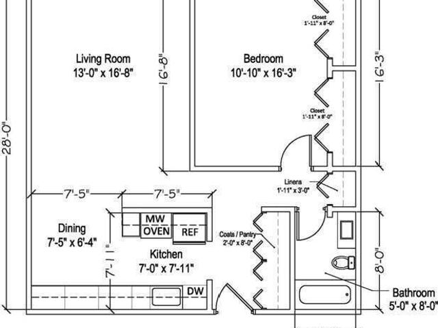 Apartment for rent in Downers Grove, Illinois
