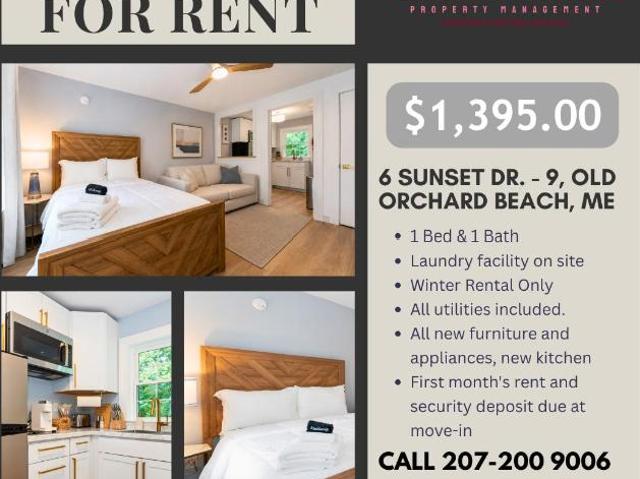 Apartment for rent in Maine